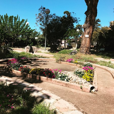 Parcours de mini-golf en plein air à Porto, Corse