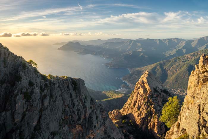 Capo d'Orto summit with panoramic view