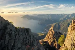 Capo d'Orto summit with panoramic view