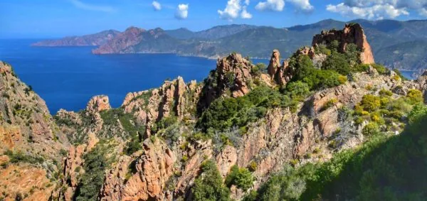 Sentiero dei Mulattieri nelle Calanche di Piana