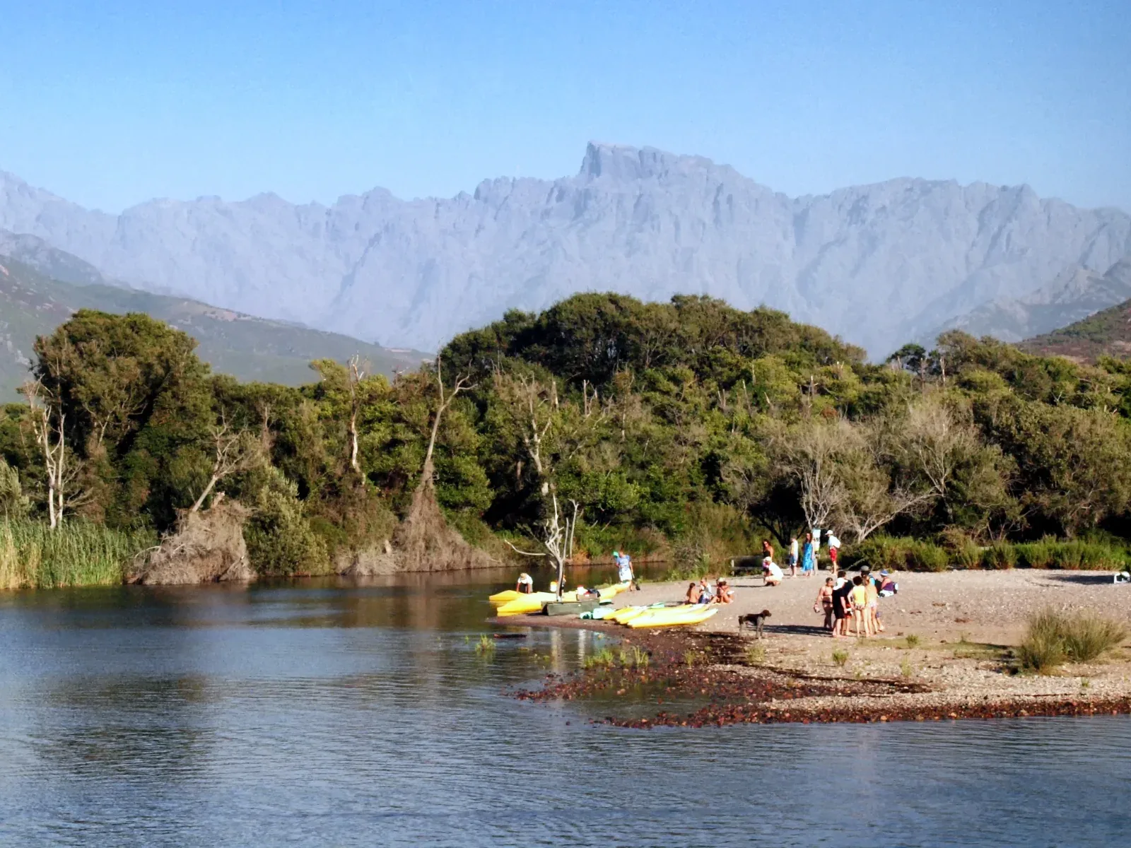 The Fango delta and the Paglia Orba, Corsica