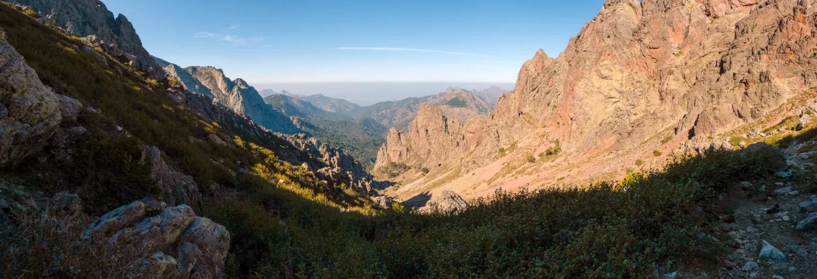 The Lonca valley, near Ota, Corsica