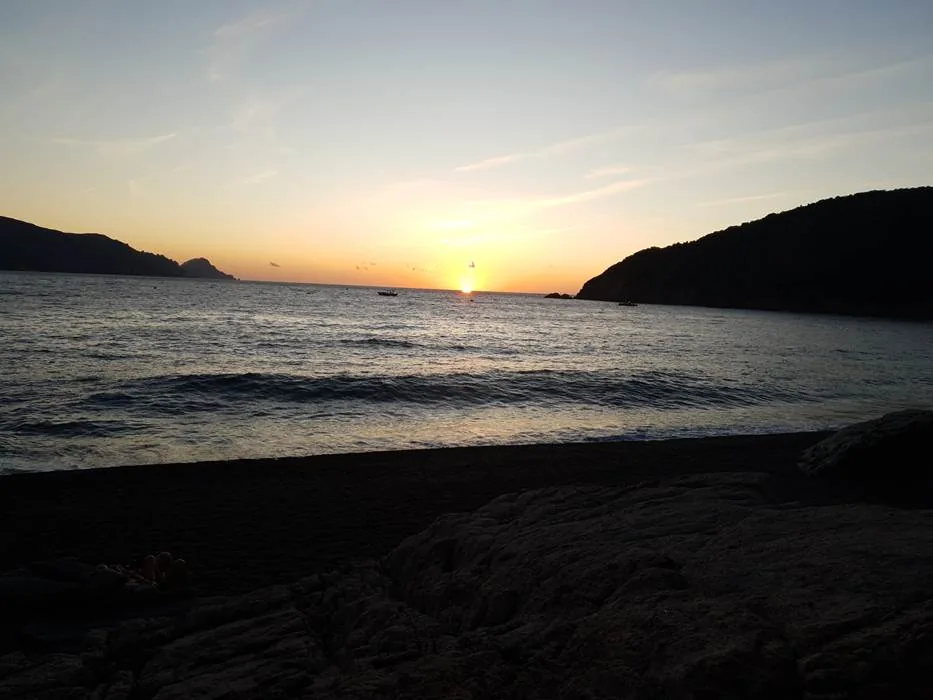 Coucher de soleil sur le Golfe de Porto
